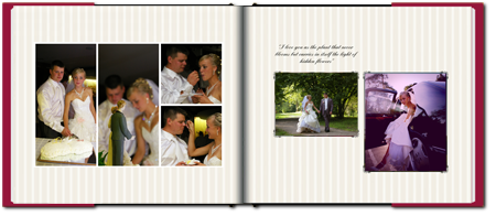 Wedding photobook, photoalbum